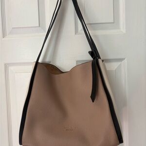 Like New Kate Spade Color Block Tan and Black Women's Bag